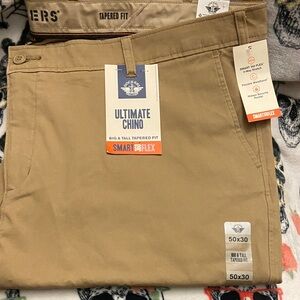 Dockers Men's Big & Tall Tapered Fit Chino Pants - Khaki